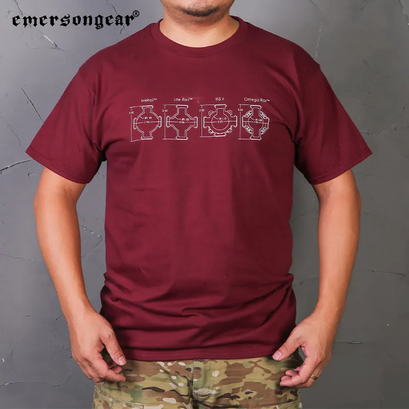 Outdoor Hunting T Shirts - Emersongear cultura tática camiseta pacote-tipo b