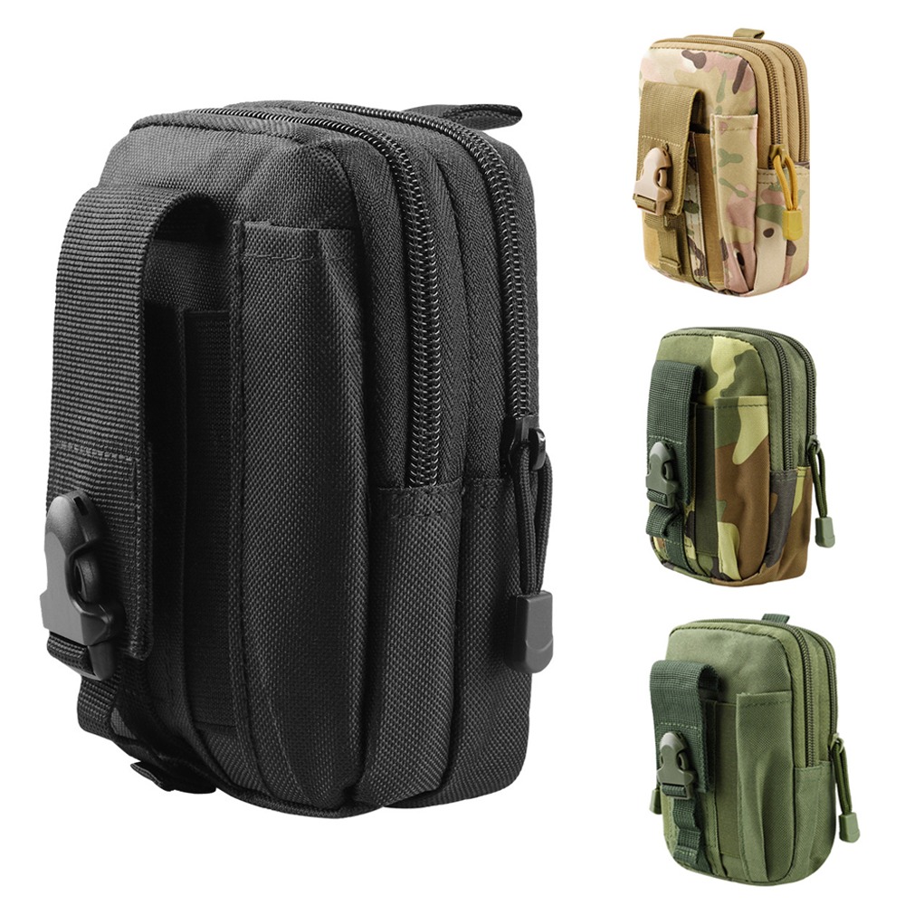Outdoor Hunting Bag - Bolsa Tática de Cintura Molle, Bolsa