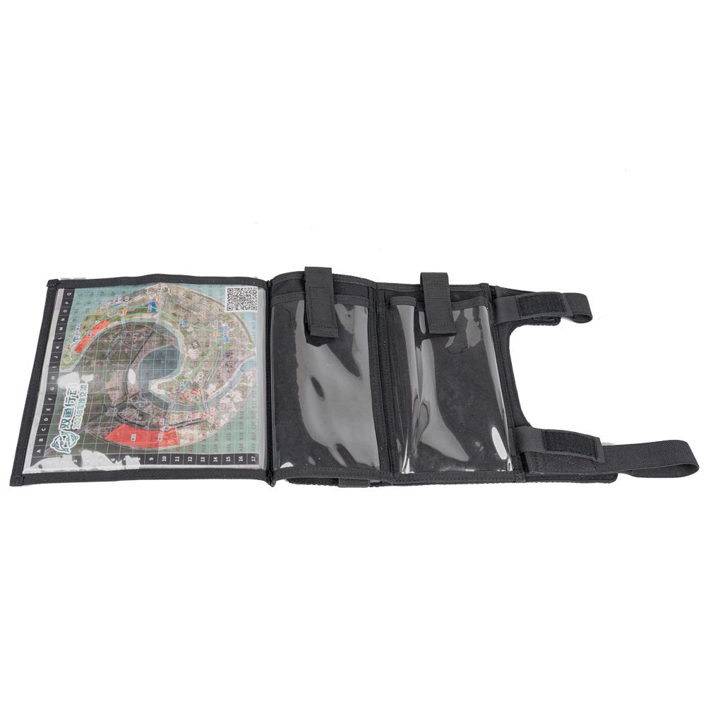 Outdoor Hunting Maps - Braço tático manga mapa bolsa airsoft