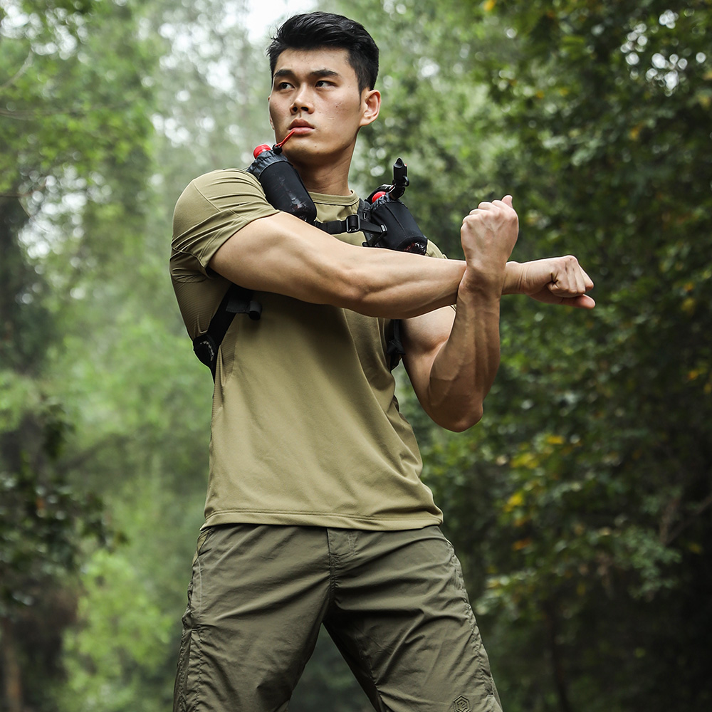 Outdoor Hunting T Shirts - Camiseta Esportiva Emersongear Blue Label com