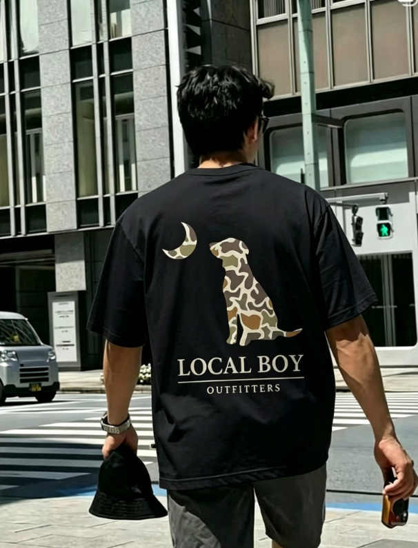 Outdoor Hunting Outfitters - Camiseta Masculina de Algodão com Estampa