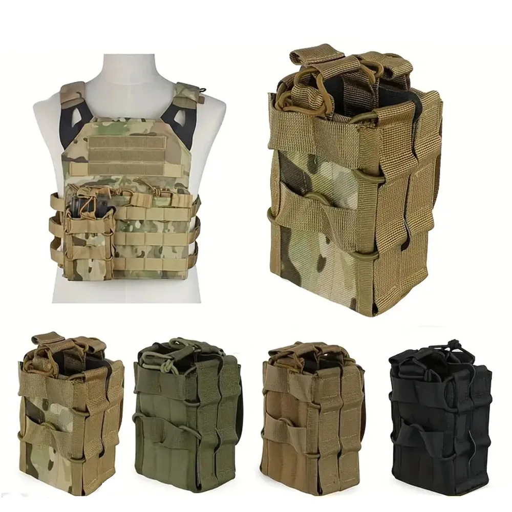 Outdoor Hunting Magazines - Molle Único Duplo Magazine Pouch, Mag