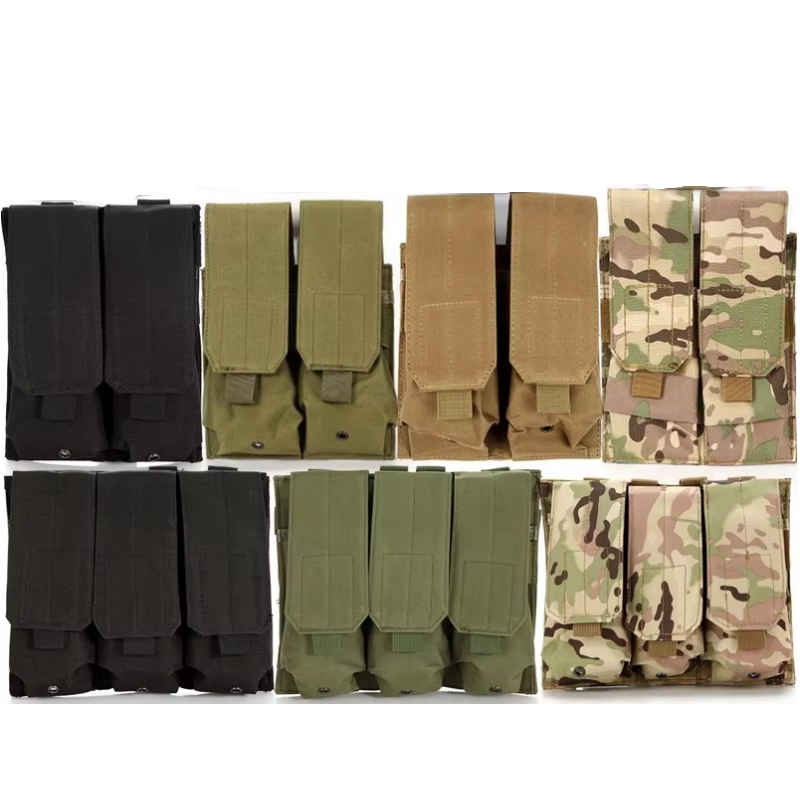 Outdoor Hunting Magazines - M4 m16 molle revista bolsa duplo