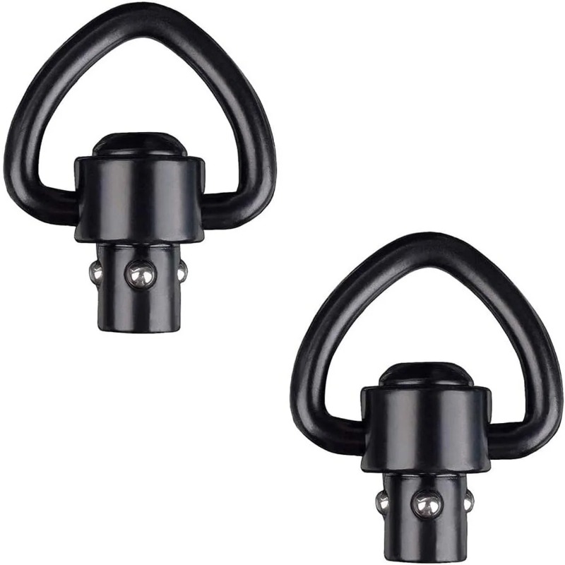 Rifle Sling Swivel - 1/2 pçs rifle botão qd liberação