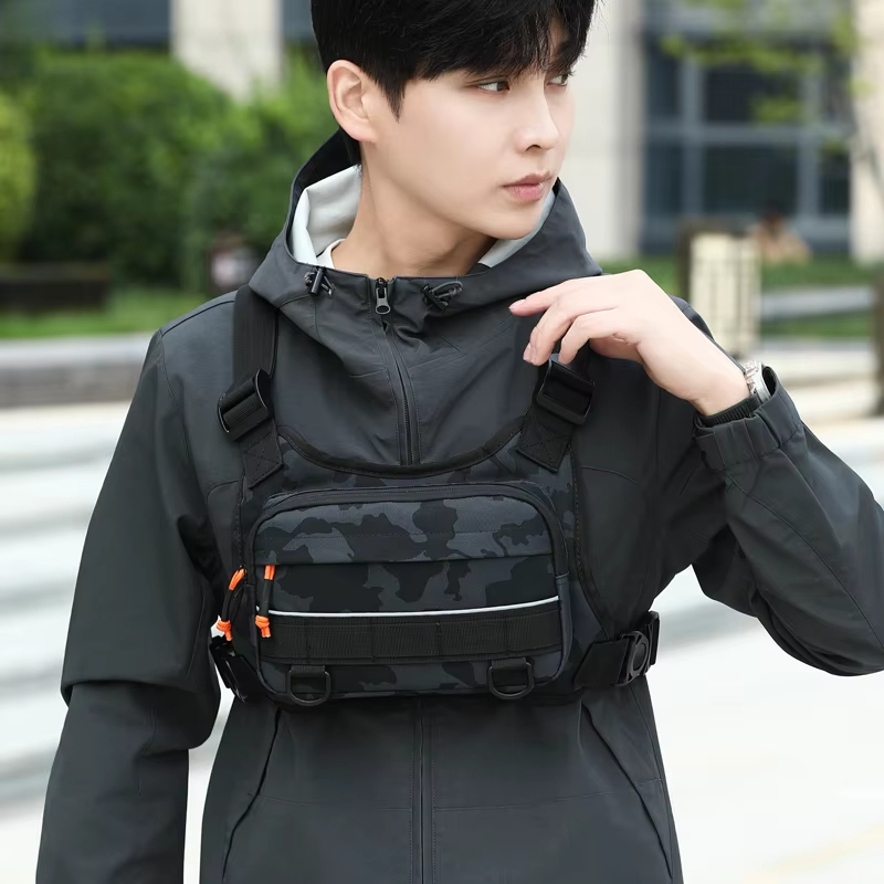 Outdoor Hunting Bag - Colete Tático de Ciclismo para Peito,