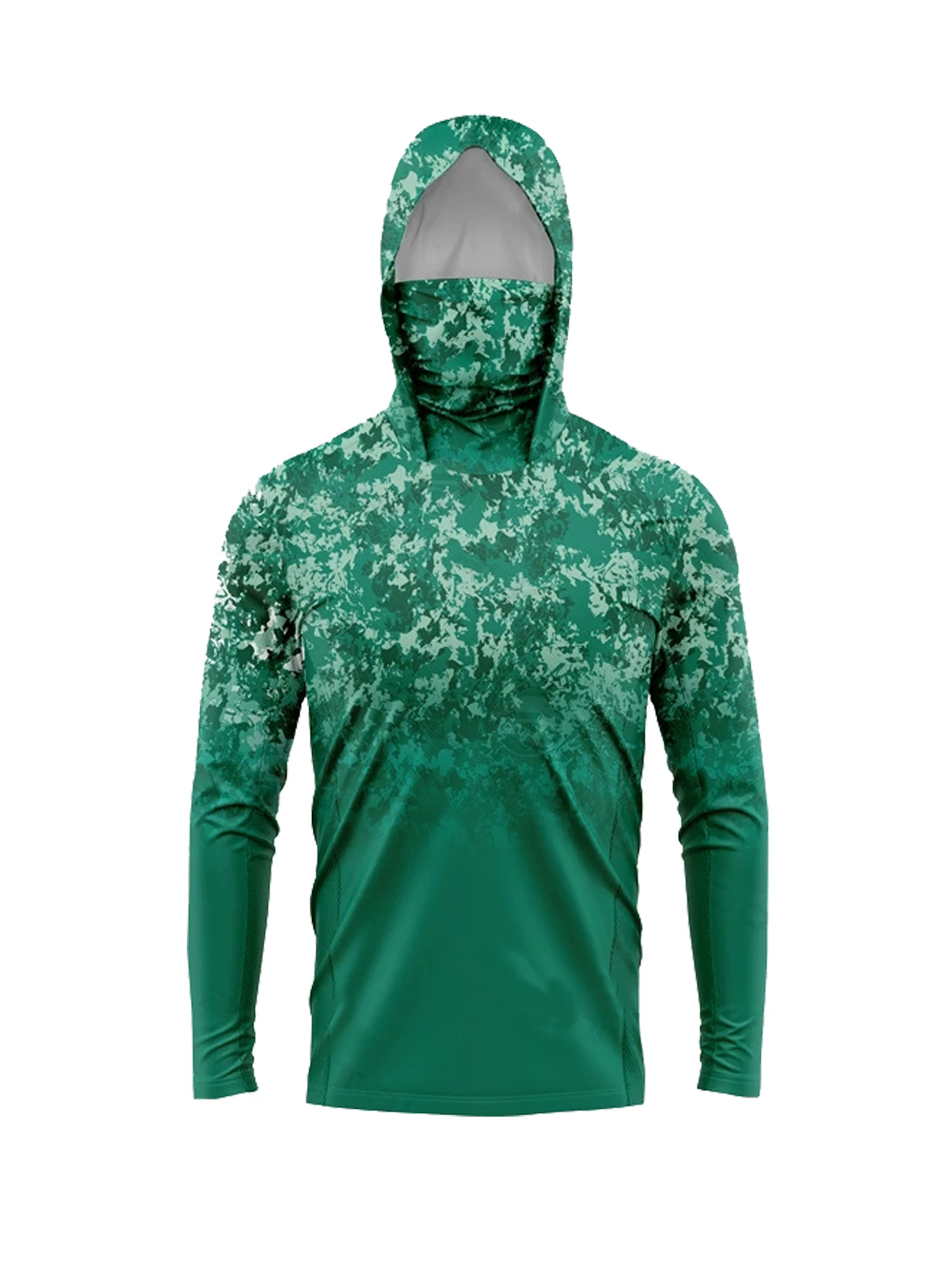 Outdoor Hunting Prints - Camiseta masculina com proteção solar UPF50