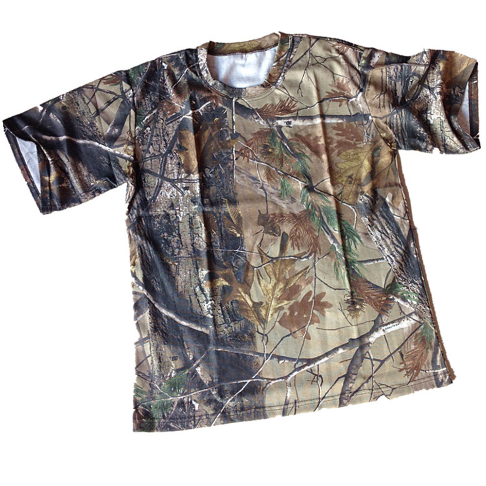 Camiseta masculina de verão de - Outdoor Hunting T Shirts avaliação e preço