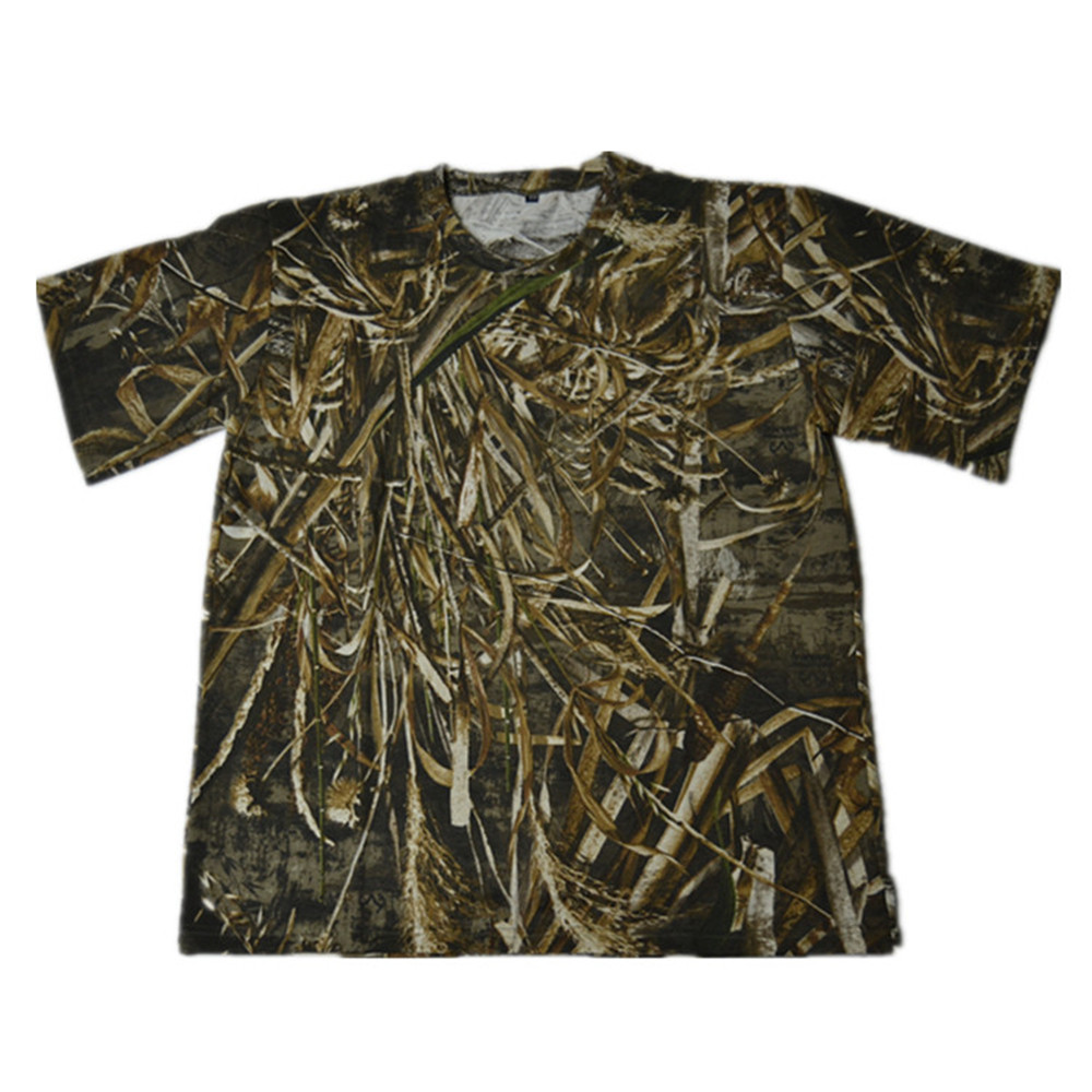 Camiseta masculina de verão de - Outdoor Hunting T Shirts avaliação e preço