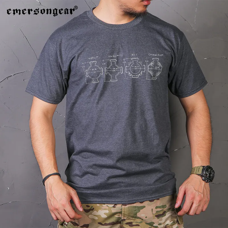 Emersongear cultura tática cam - Outdoor Hunting T Shirts avaliação e preço