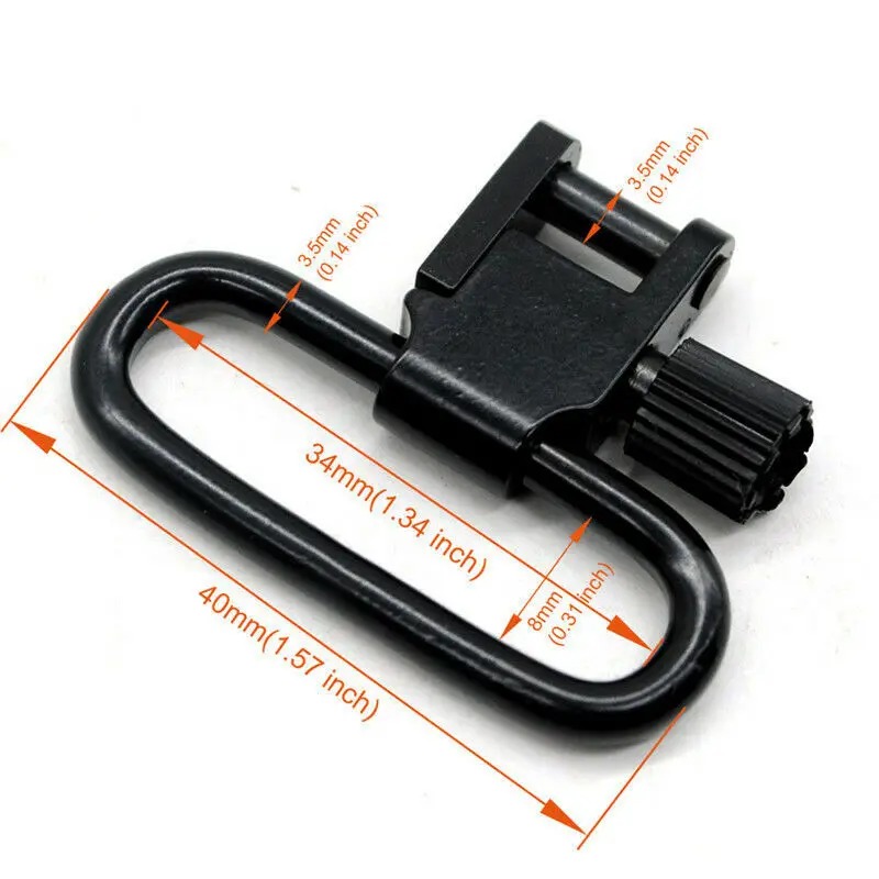 Suporte de Arma de Dois Pontos - Rifle Sling Swivel avaliação e preço