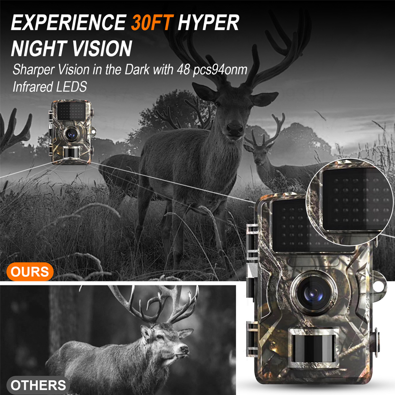 Câmeras de trilha de vida selv - Trail Camera Infrared avaliação e preço