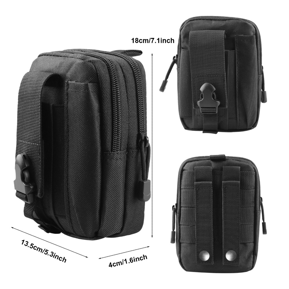 Bolsa Tática de Cintura Molle, - Outdoor Hunting Bag avaliação e preço