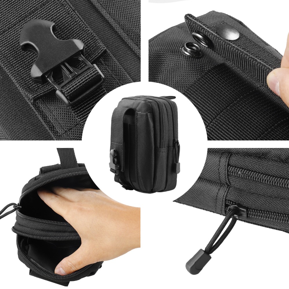 Bolsa Tática de Cintura Molle, - Outdoor Hunting Bag avaliação e preço