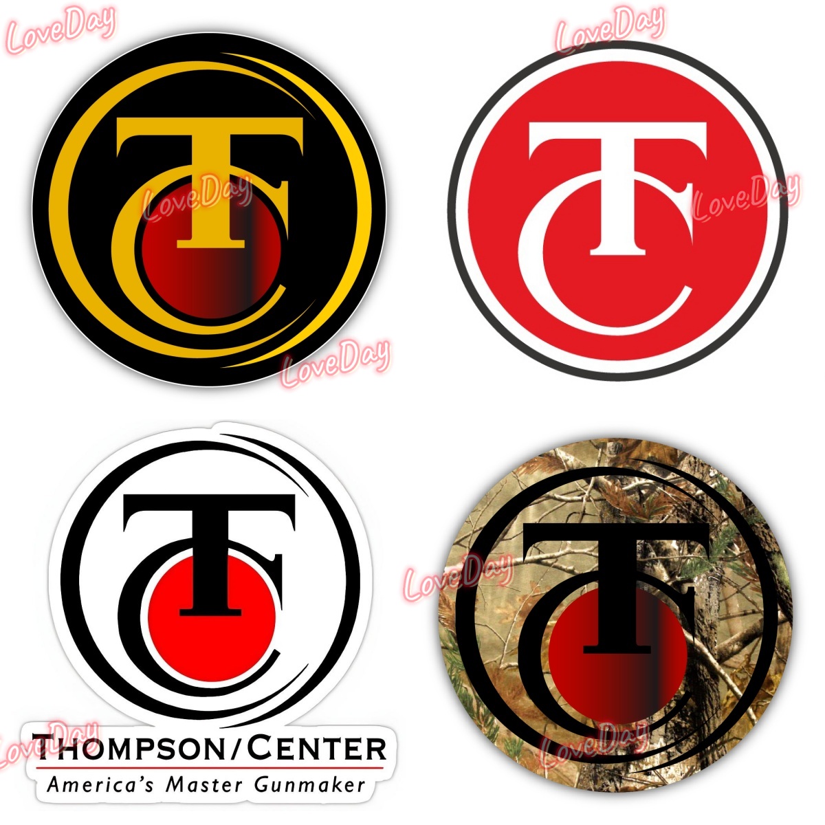 Caça ao ar livre rifle thomson - Hunting Outdoor Logos avaliação e preço