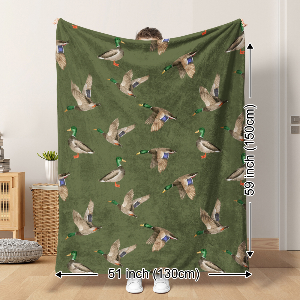 Cobertor de Lã com Estampa de  - Hunting Outdoor Decor avaliação e preço