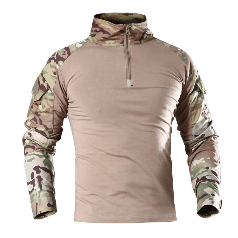 Ao ar livre tático caminhadas  - Outdoor Hunting T Shirts avaliação e preço