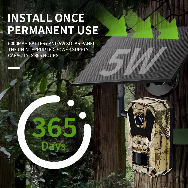 Câmera de Caça T6 4G Solar LTE - Outdoor Hunting Camera Wireless avaliação e preço