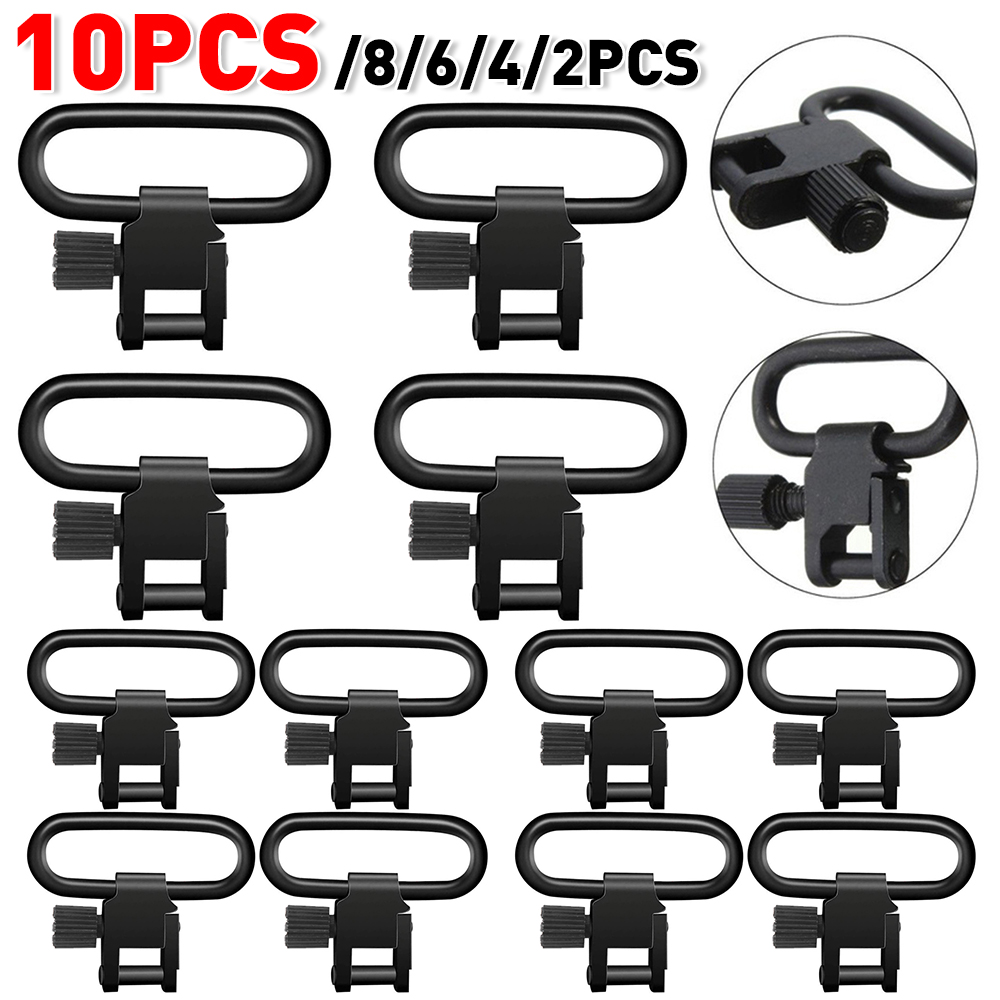 2-10 pçs 1in qd sling cinta gi - Rifle Sling Swivel avaliação e preço
