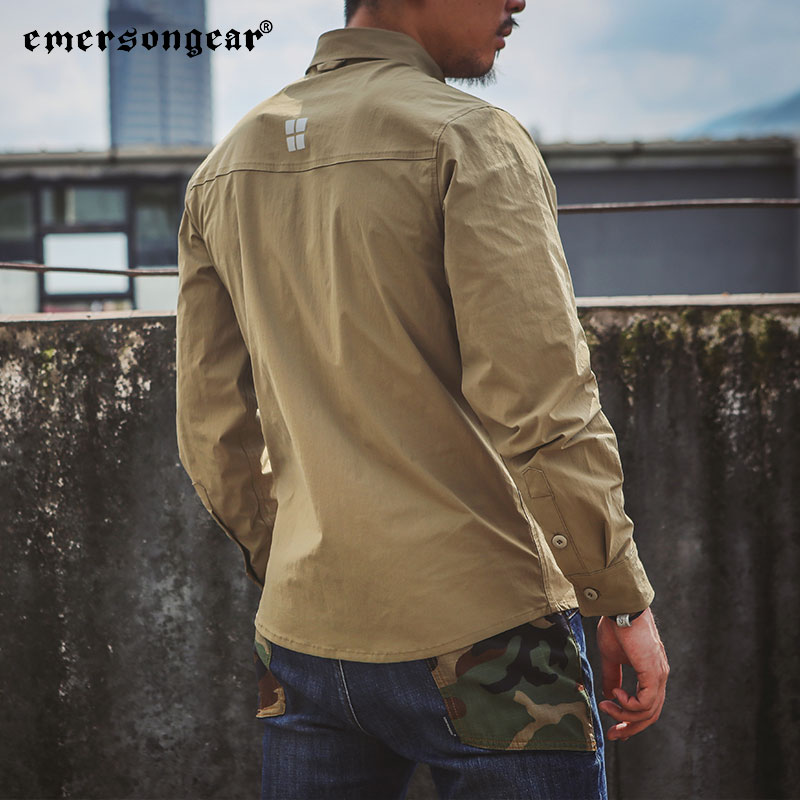 Emersongear azul lable triplo  - Outdoor Hunting T Shirts avaliação e preço