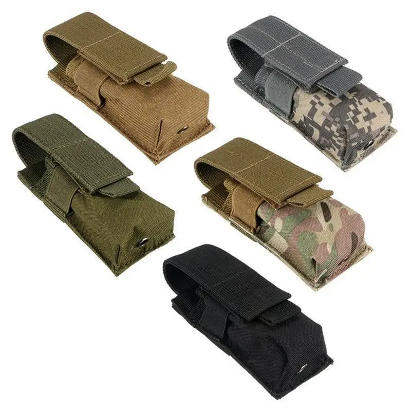 Molle tático m5 lanterna bolsa - Outdoor Hunting Magazines avaliação e preço