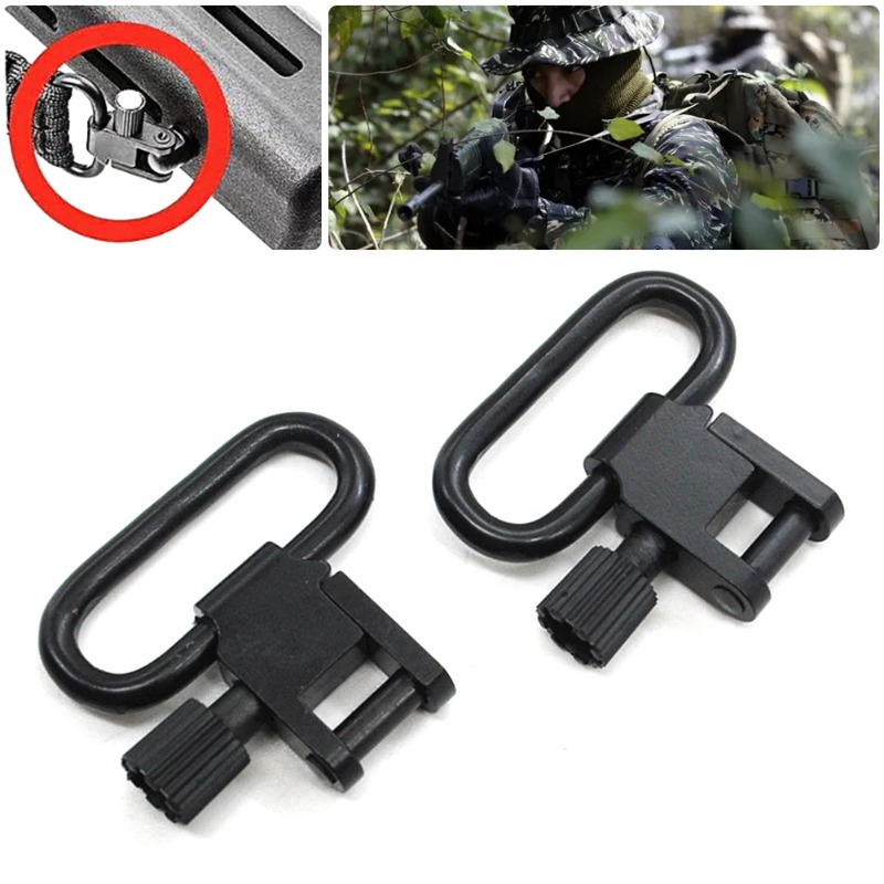 Qd sling giratório de dois pon - Rifle Sling Swivel avaliação e preço